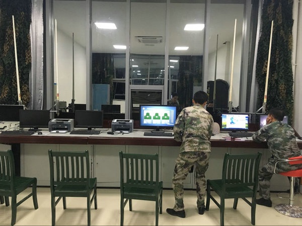 南昌陸軍學(xué)院室外靶場
